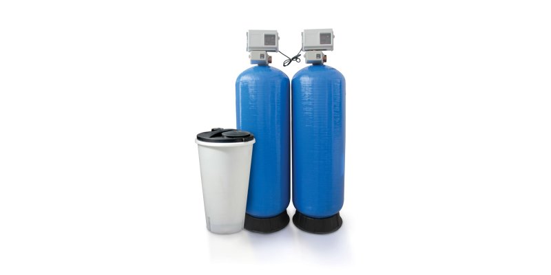 AUTOMATIC VALVE CONTROLLED TANDEM SOFTENING SYSTEMS